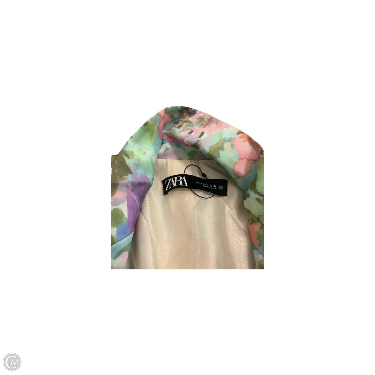 Blazer By Zara In Floral Print, Size: S