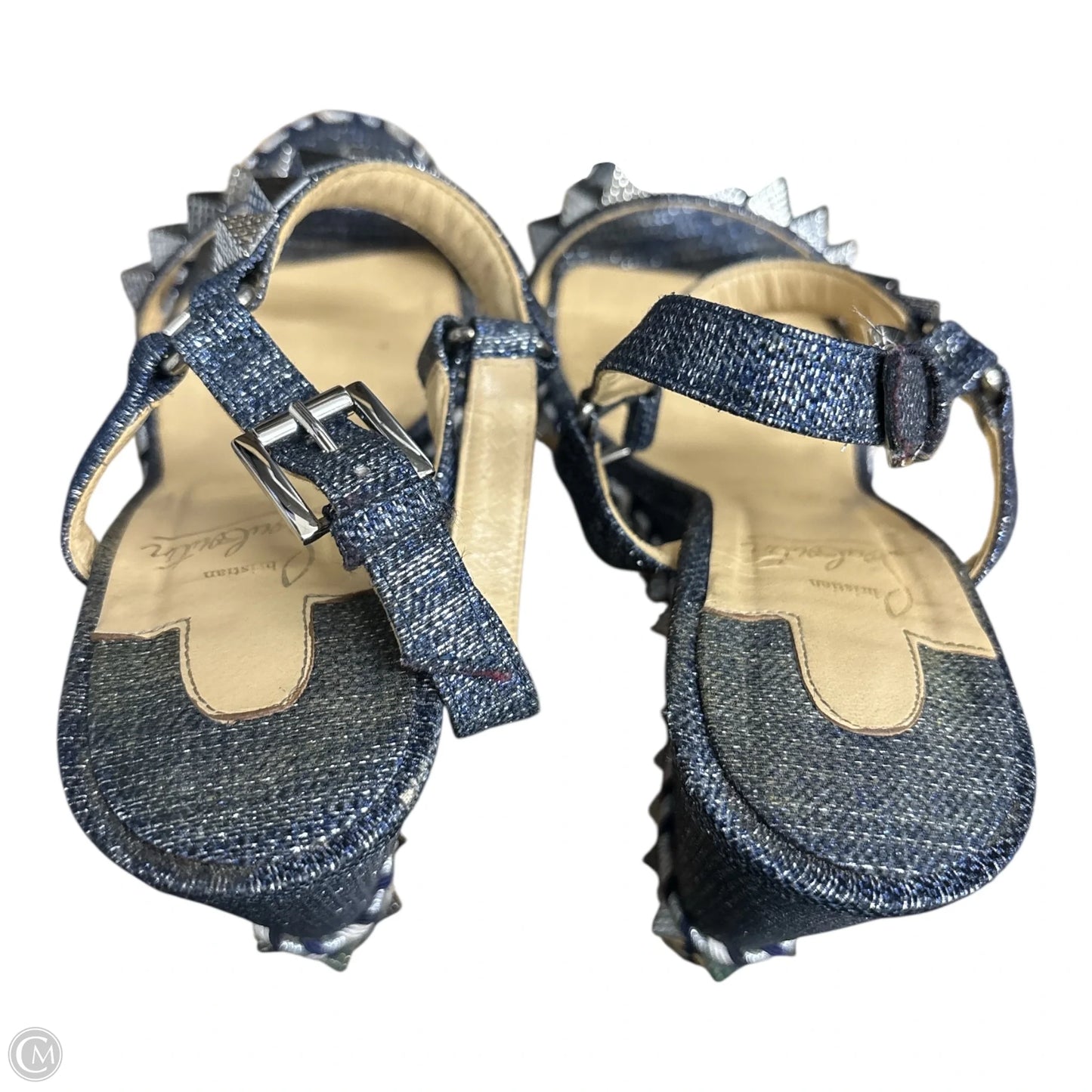 Shoes Luxury Designer By Christian Louboutin In Blue