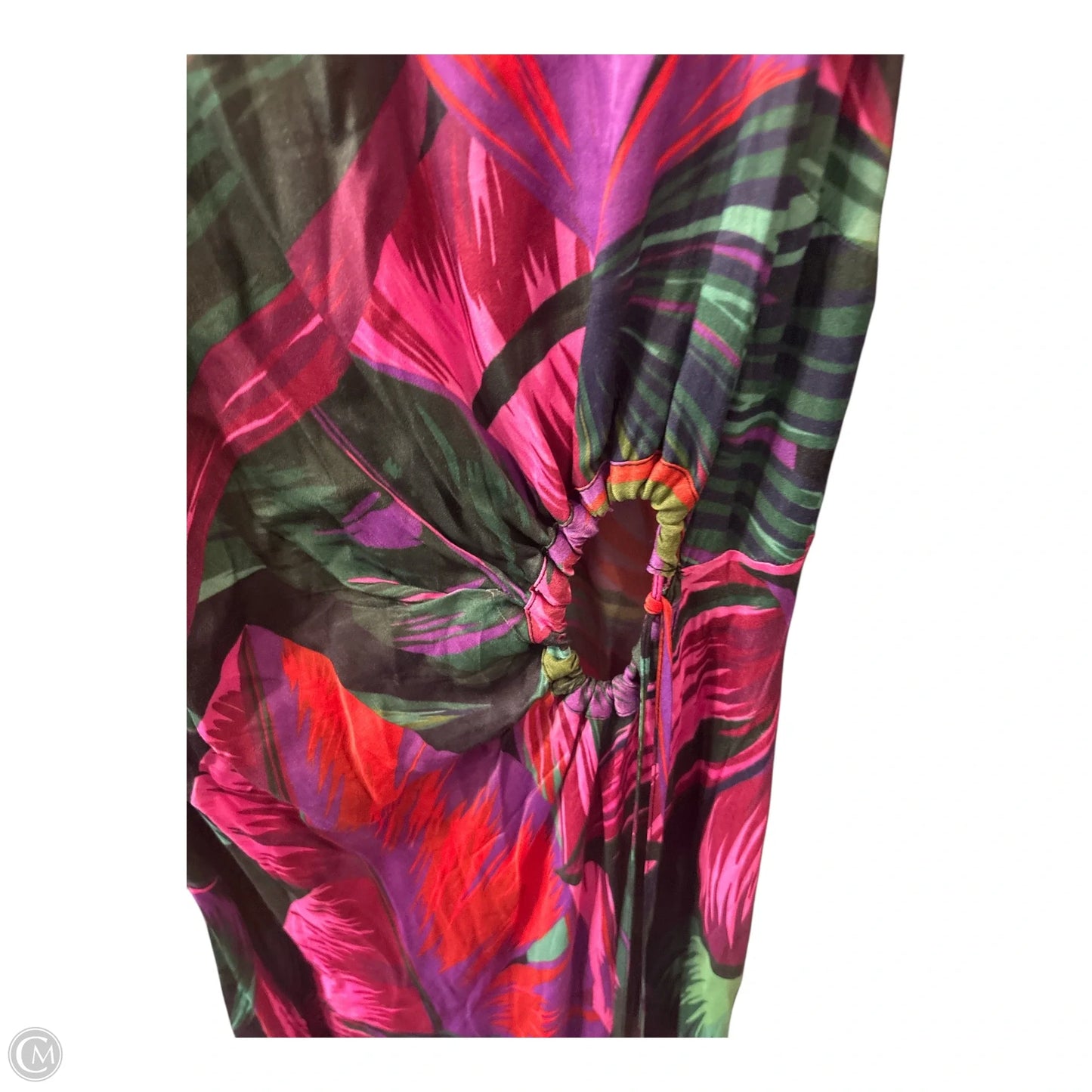 Dress Casual Midi By Farm Rio In Multi-colored, Size: Xl