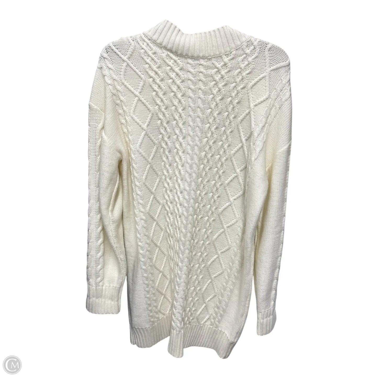Dress Sweater By Wishlist In Cream, Size: M