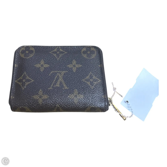 Wallet Luxury Designer By Louis Vuitton, Size: Small