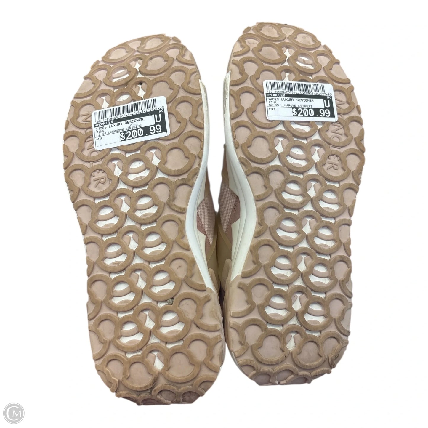 Shoes Luxury Designer By Moncler In Pink