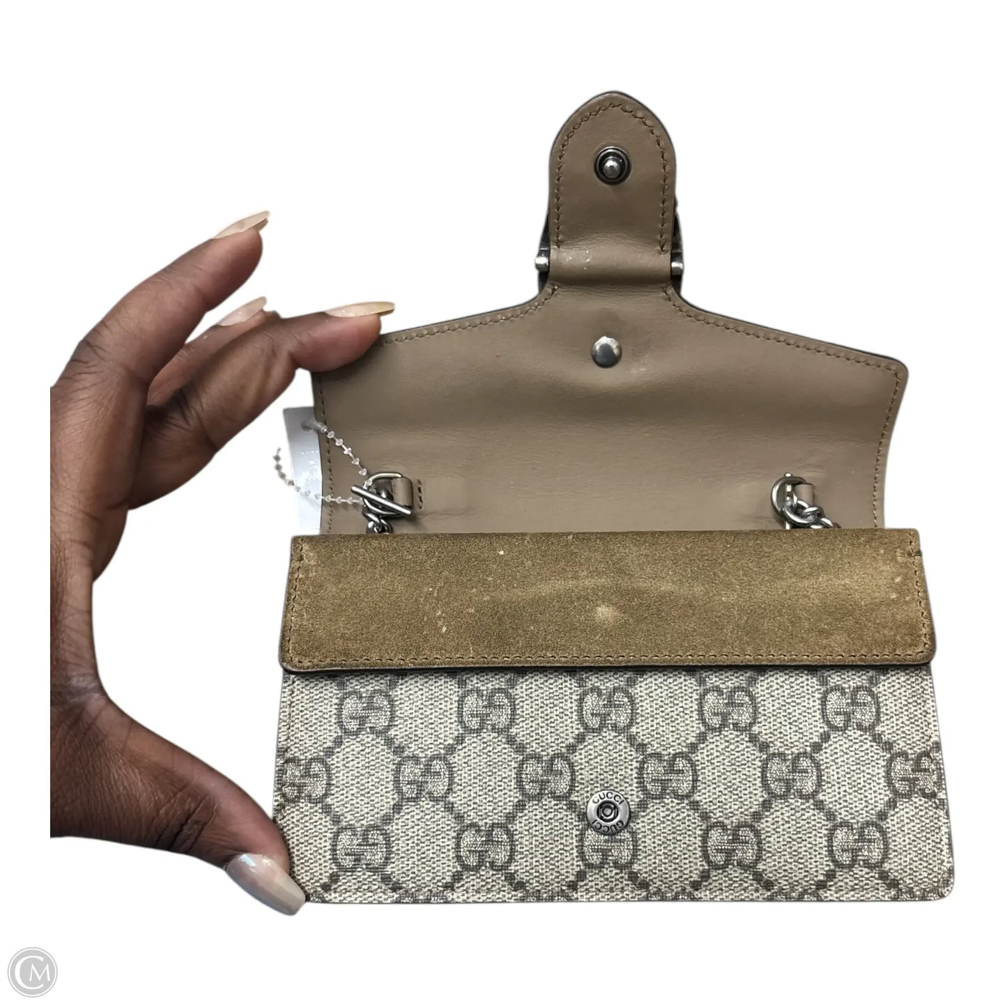 Handbag Luxury Designer By Gucci, Size: Small
