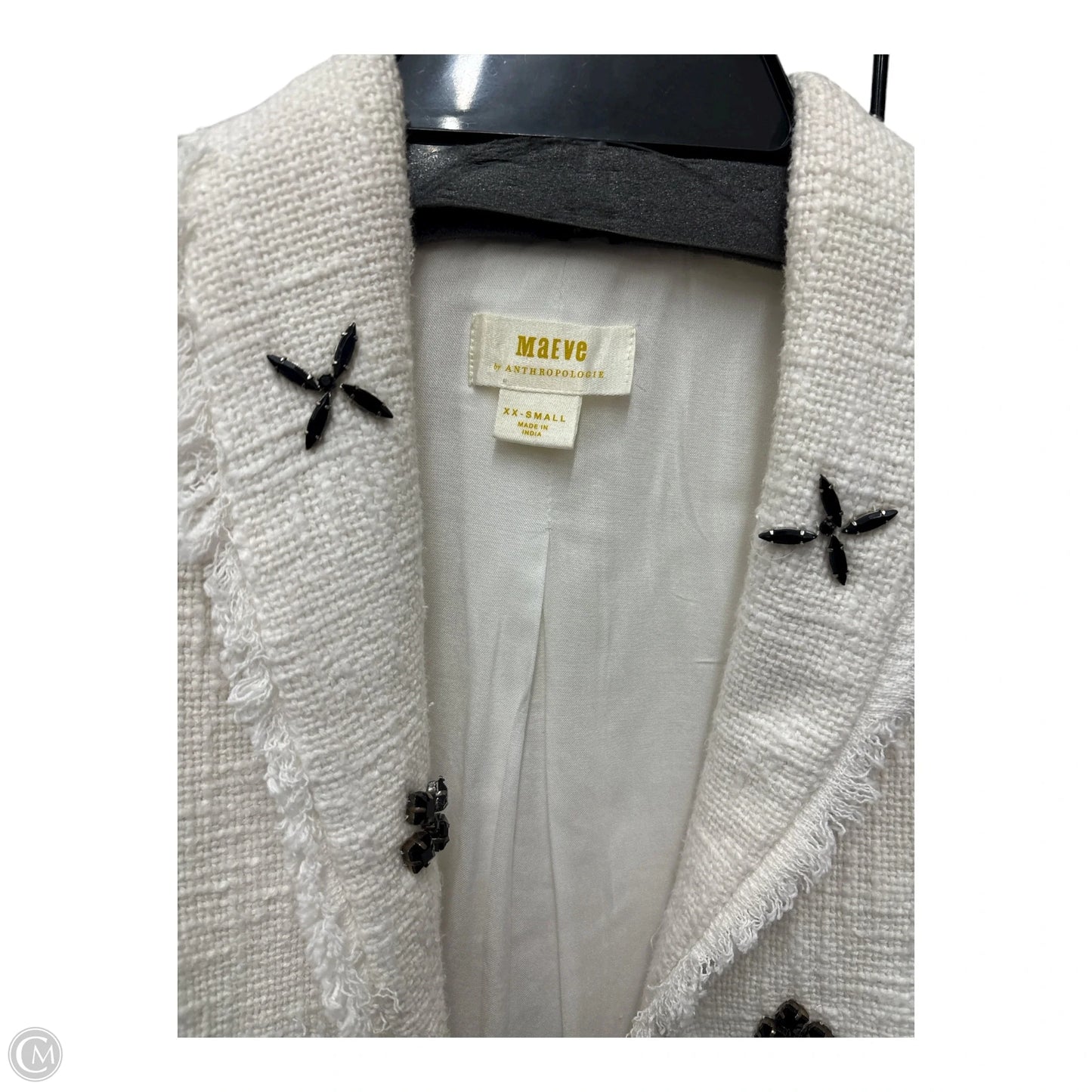 Blazer By Maeve In Yellow, Size: Xxs