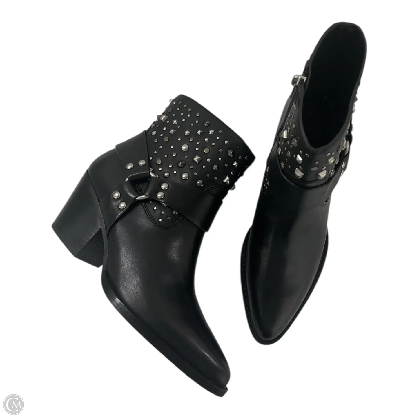 Boots Designer By Coach In Black, Size: 10