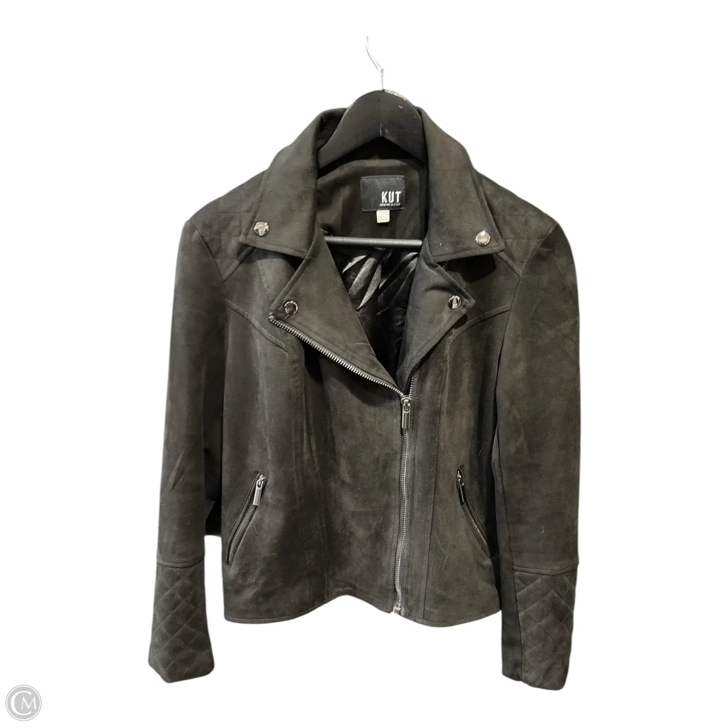 Jacket Moto By Kut In Black, Size: M