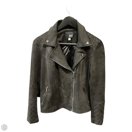 Jacket Moto By Kut In Black, Size: M