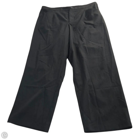 Pants Wide Leg By Universal Standard In Black, Size: M Plus Size
