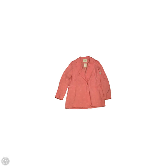 Blazer By Clothes Mentor In Pink, Size: S