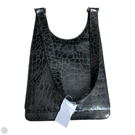 Handbag Leather By Dkny, Size: Medium