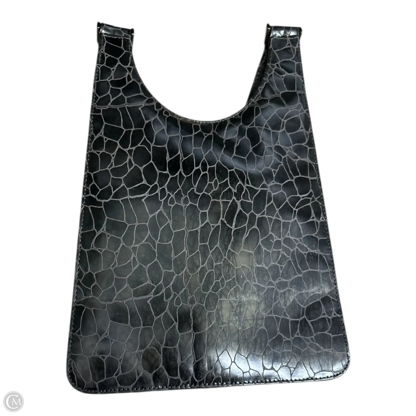 Handbag Leather By Dkny, Size: Medium