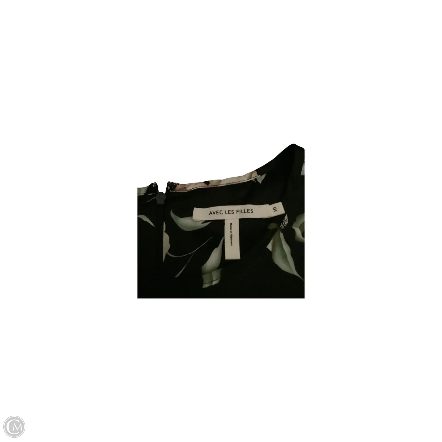 Dress Casual Midi By Avec Les Filles In Black, Size: 10