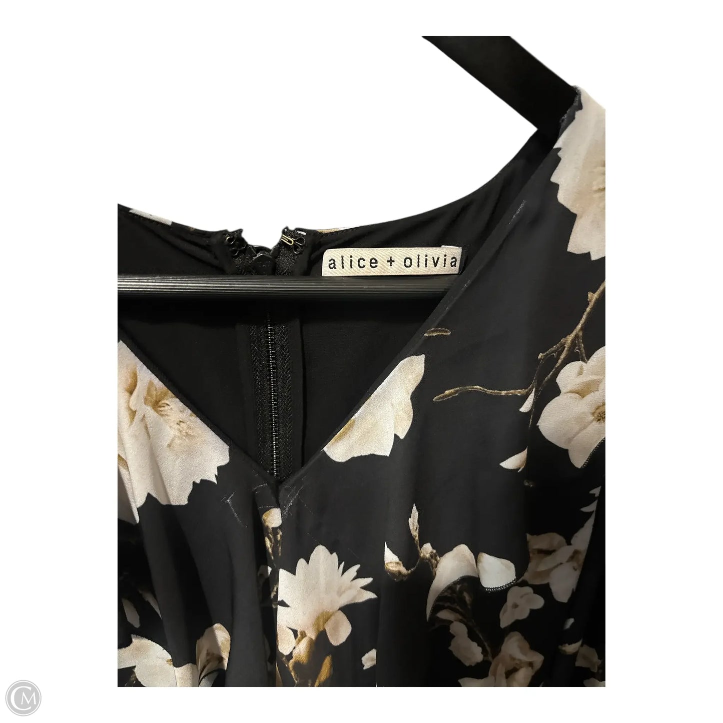 Dress Designer By Alice + Olivia In Black, Size: S