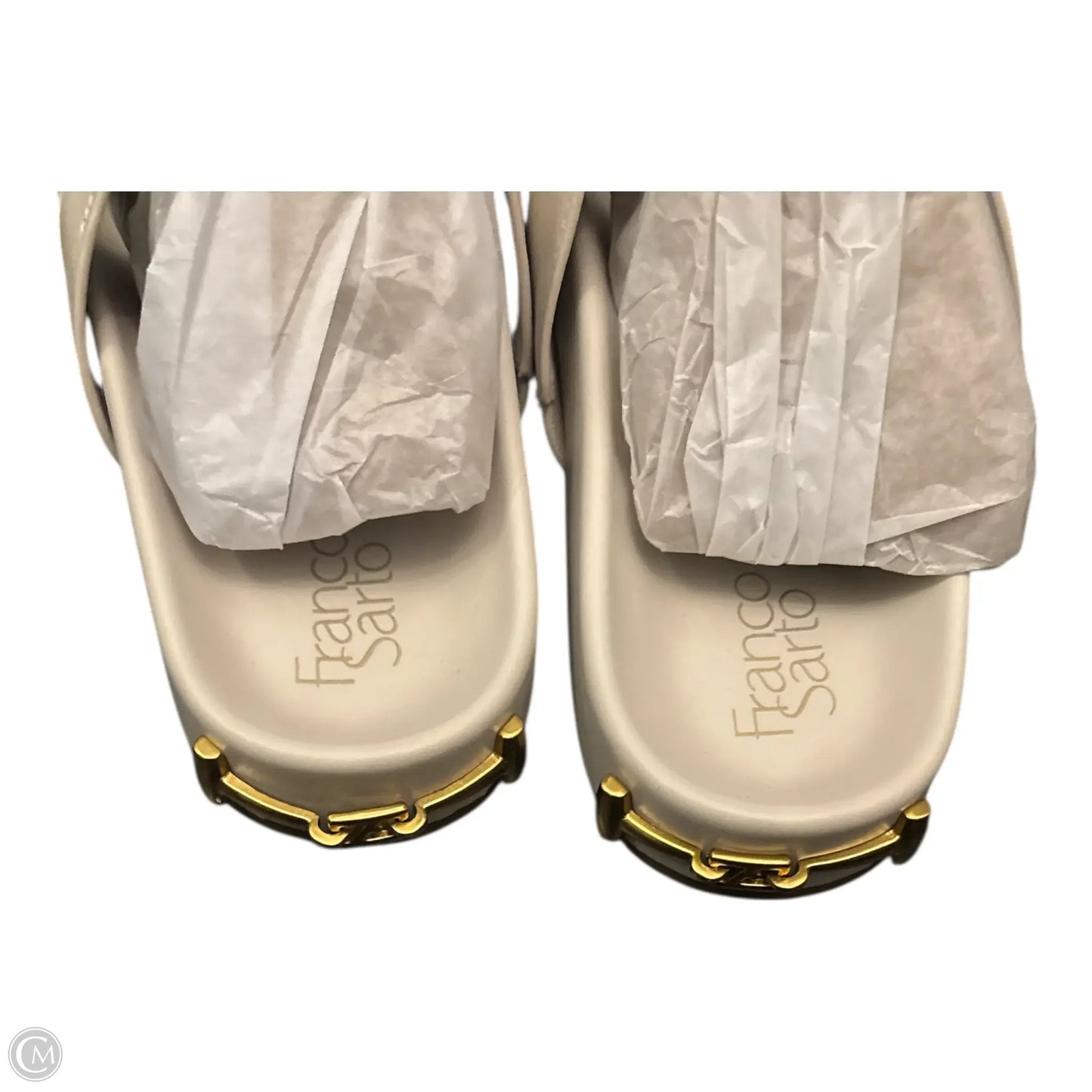 Sandals Flats By Franco Sarto In Cream, Size: 10