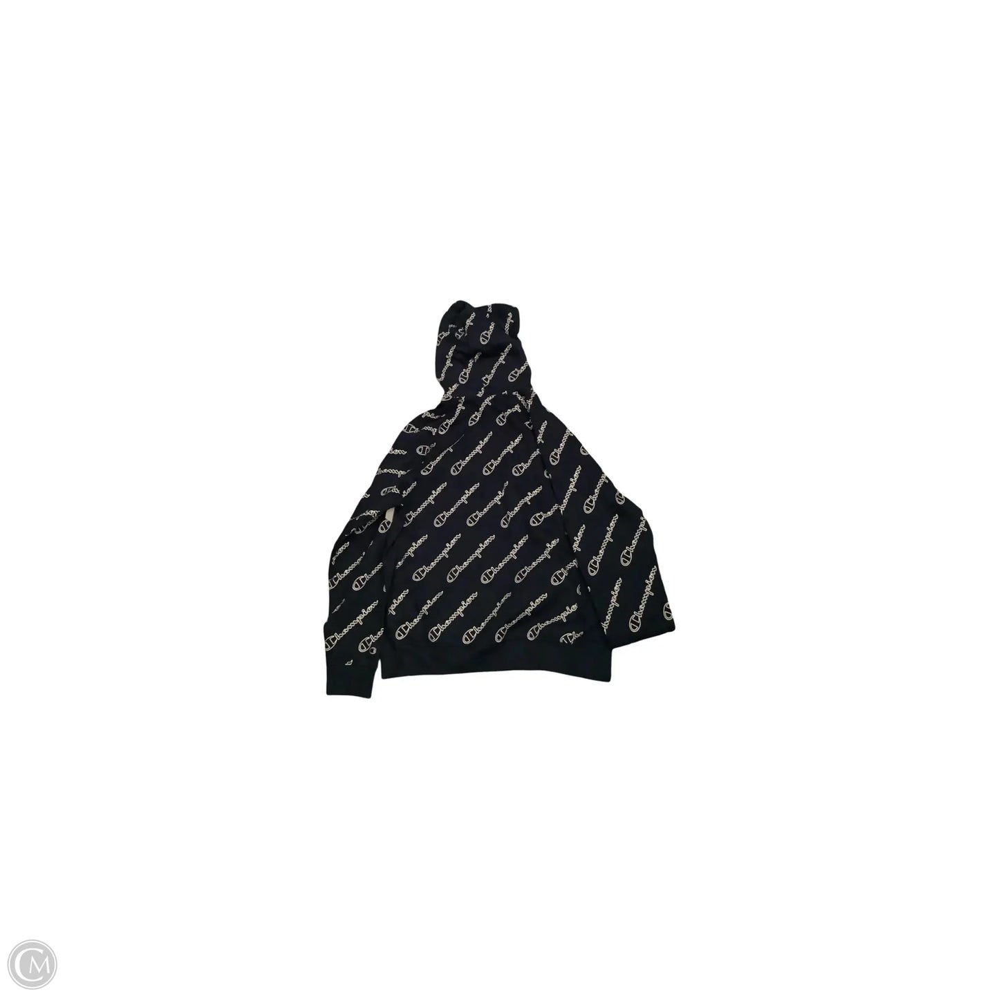 Sweatshirt Hoodie By Champion In Blue, Size: Xl