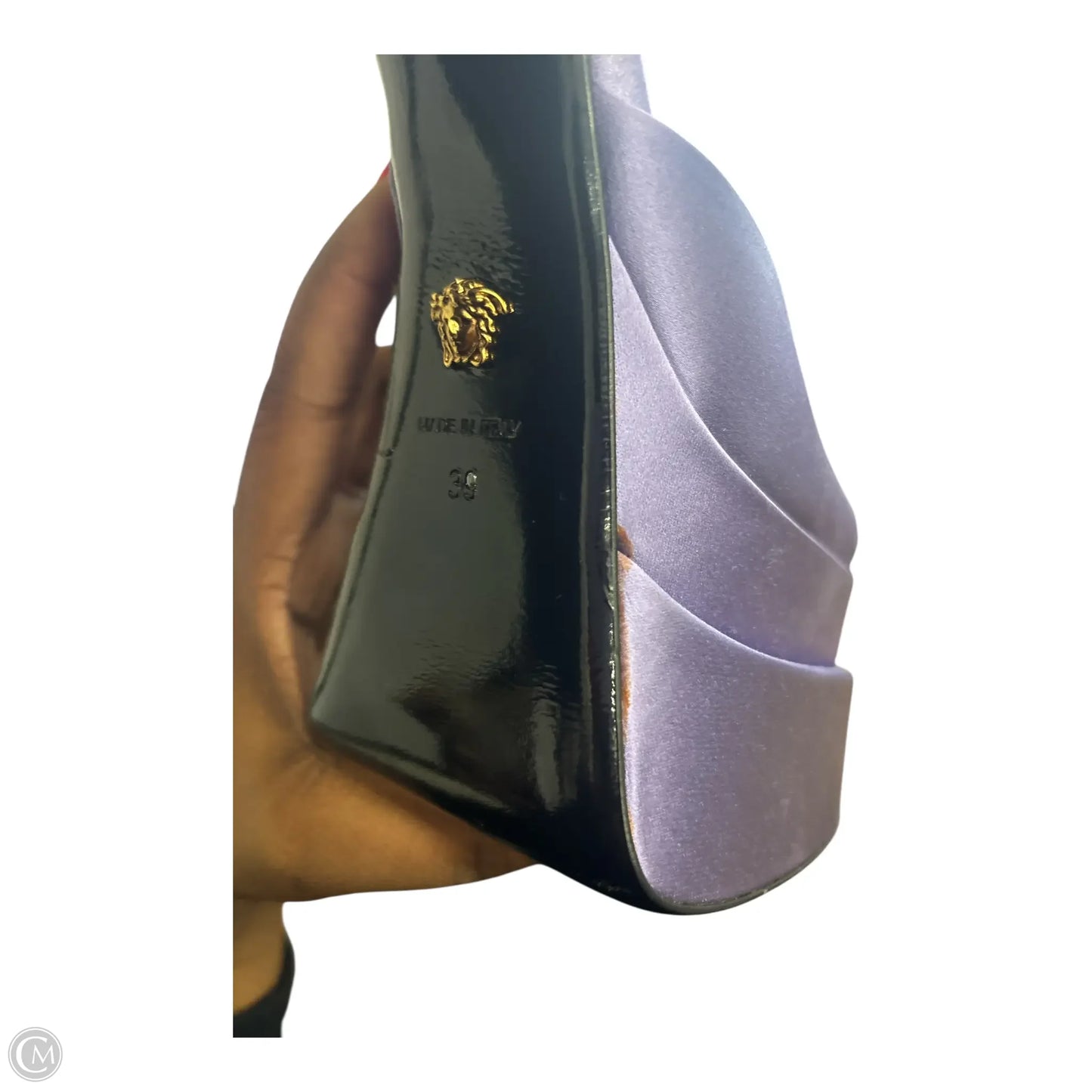 Shoes Luxury Designer By Versace In Purple
