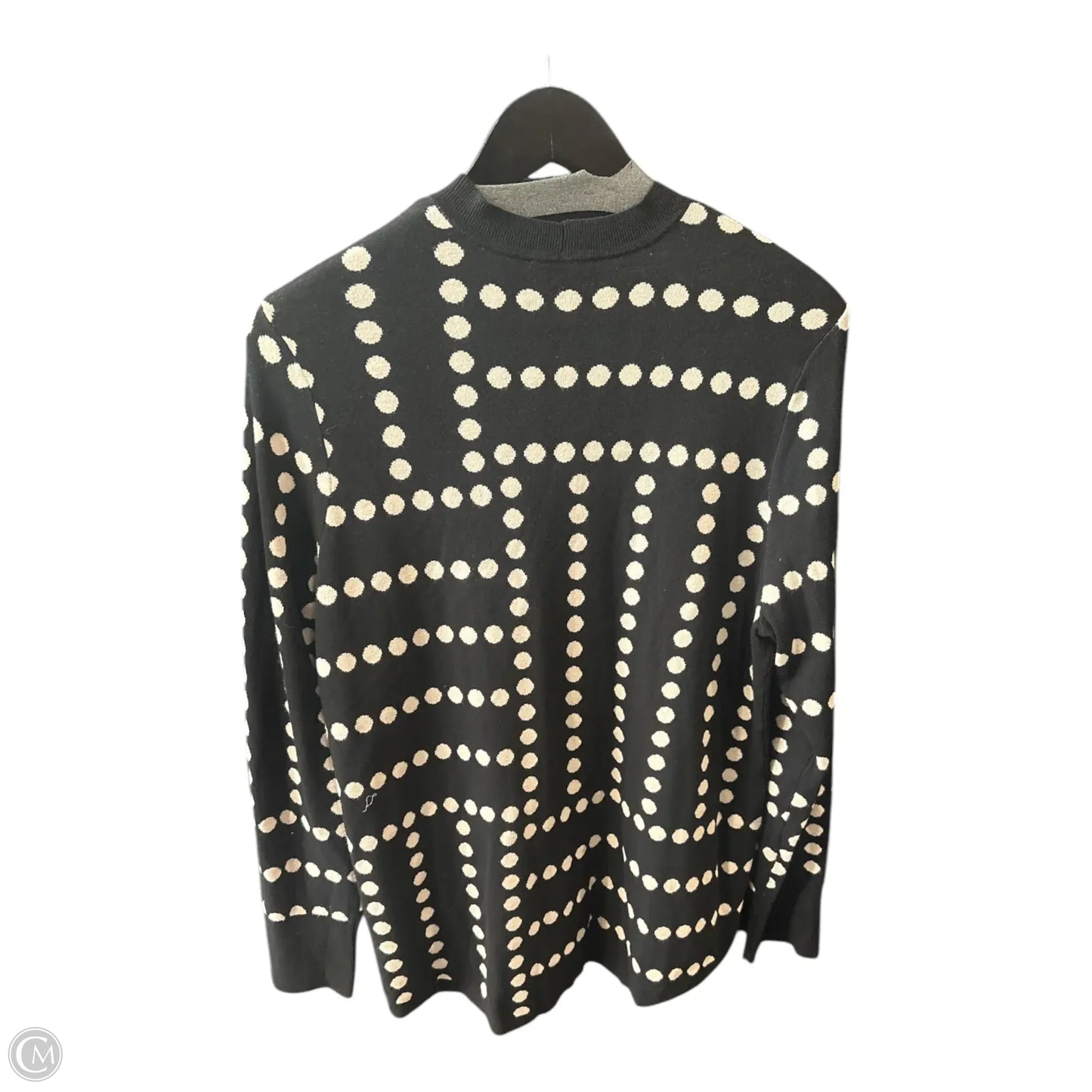 Cardigan By Chicos In Polkadot Pattern, Size: L