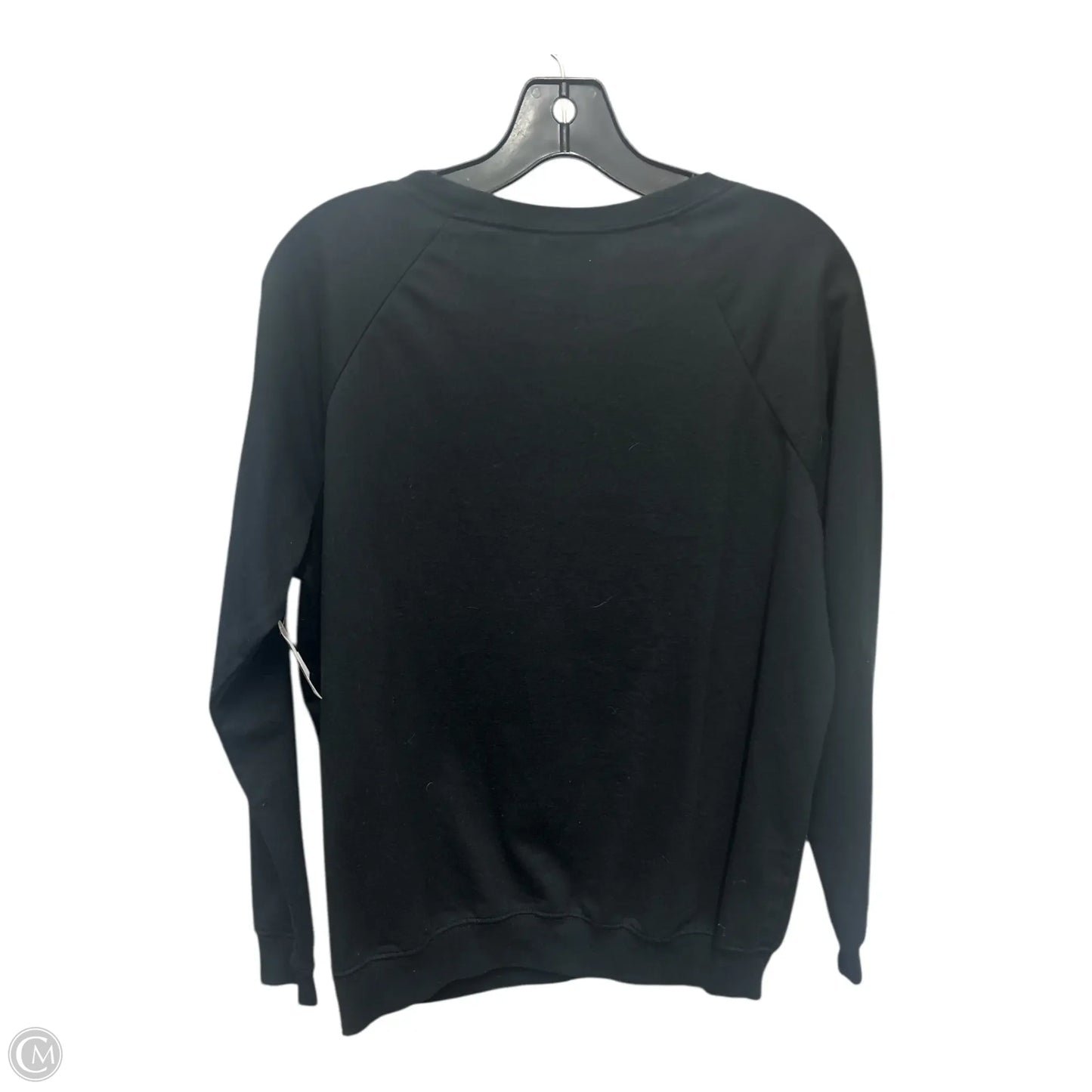 Top Long Sleeve Basic By Clothes Mentor In Black, Size: L