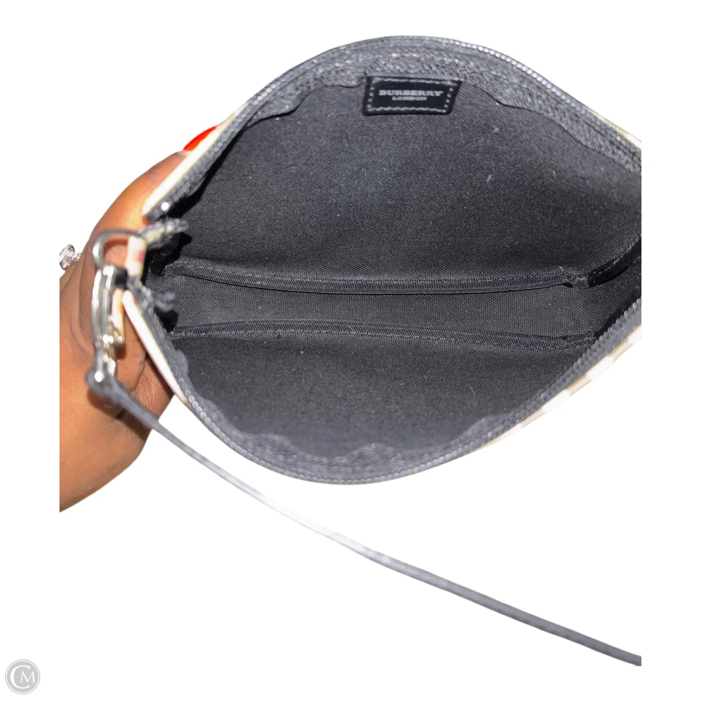 Wristlet Luxury Designer By Burberry, Size: Small