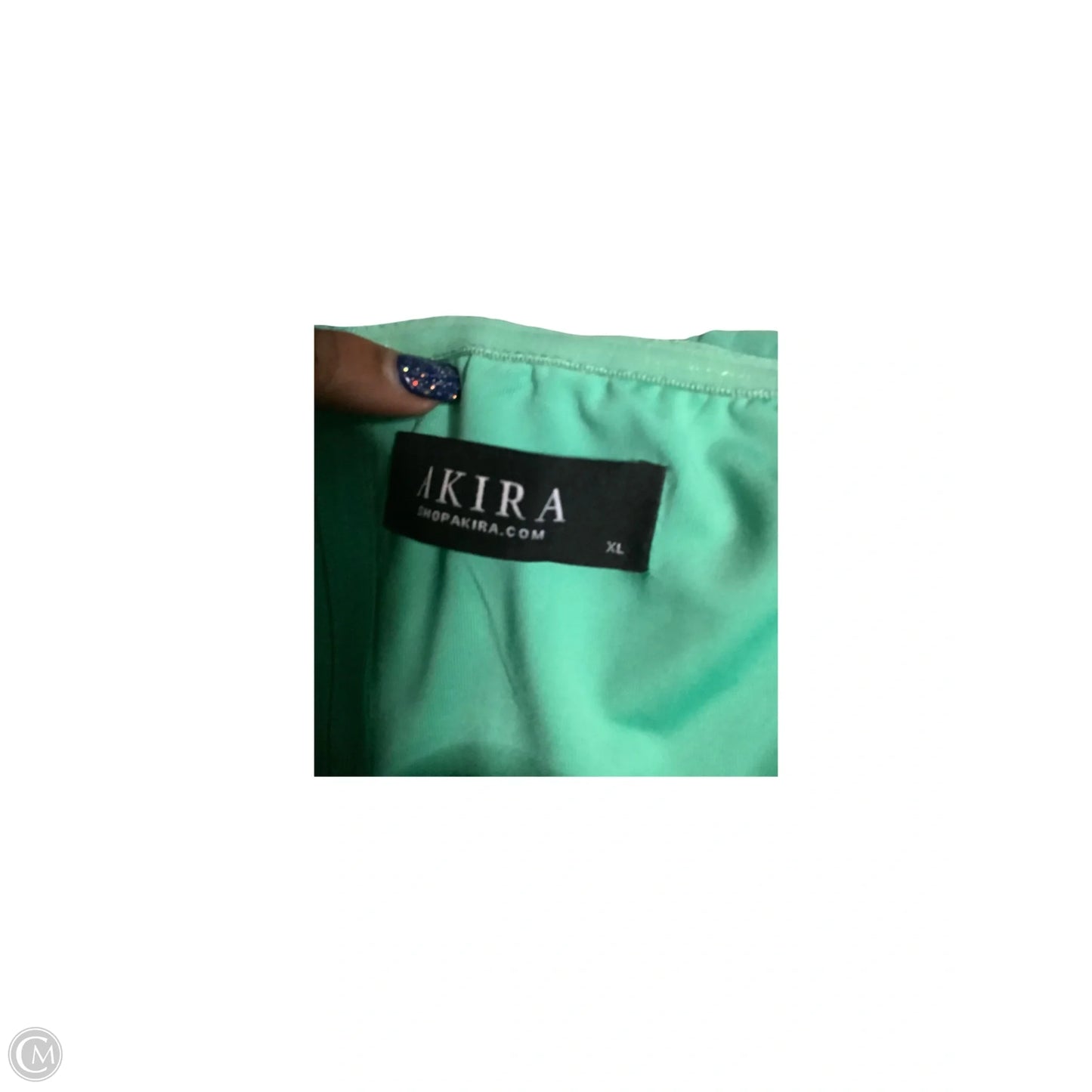 Dress Casual Midi By Akira In Green, Size: Xl