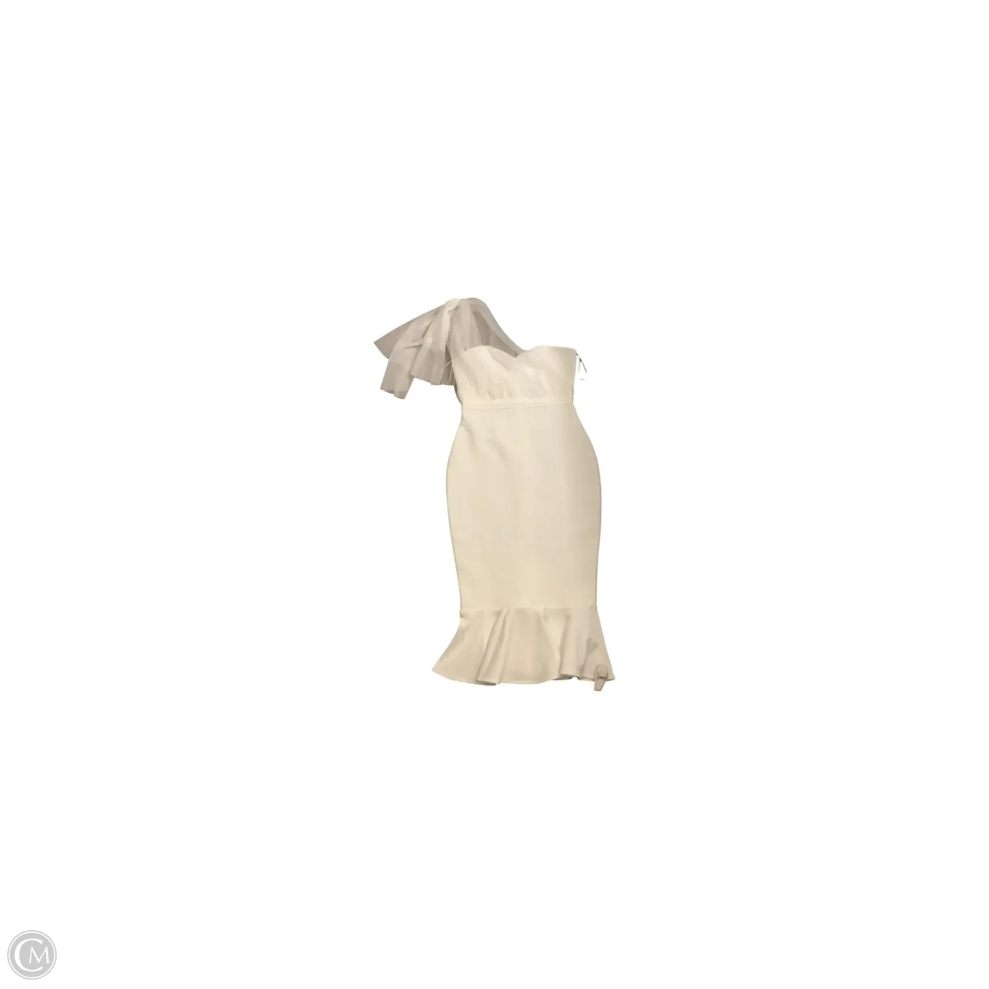 Dress Casual Midi By Clothes Mentor In White, Size: S
