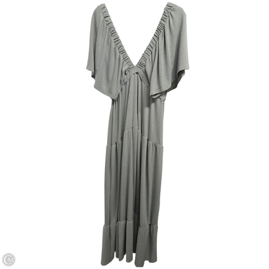 Dress Casual Midi By Clothes Mentor In Green, Size: L