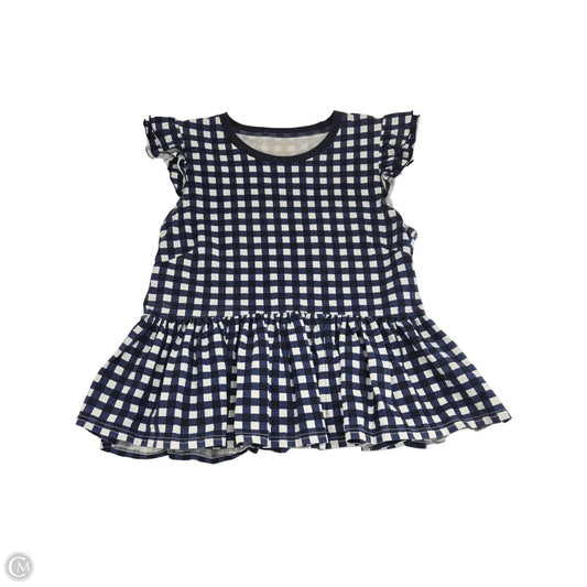 Top Sleeveless Designer By Kate Spade In Blue, Size: L