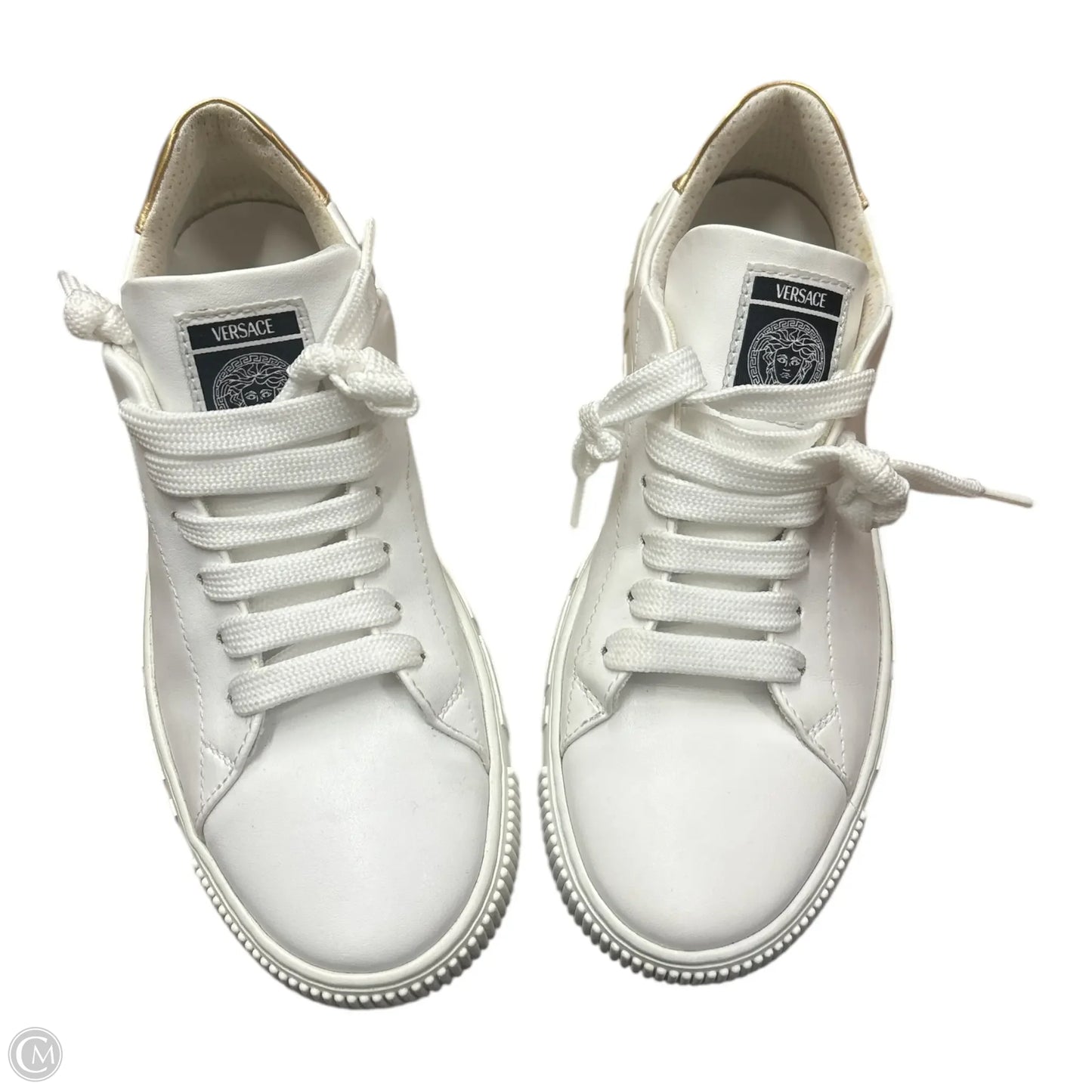 Shoes Luxury Designer By Versace In White