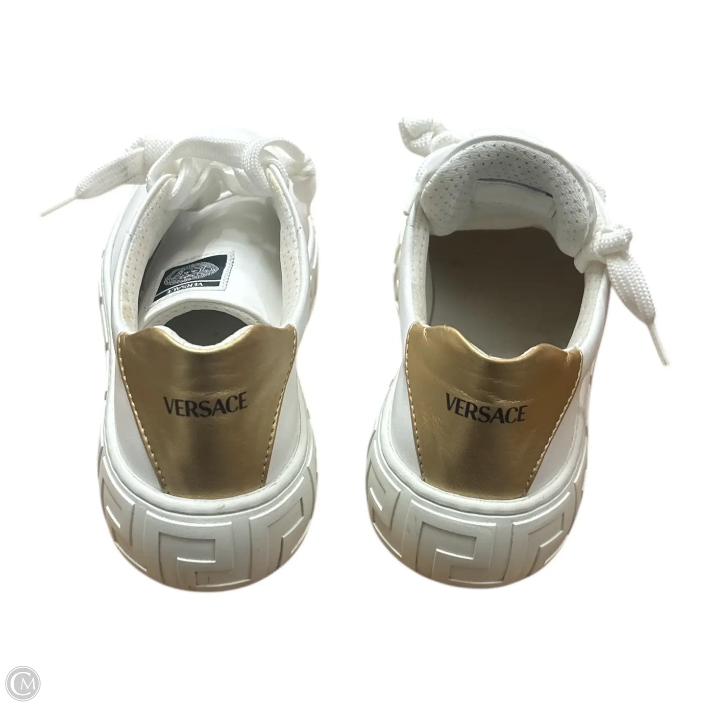 Shoes Luxury Designer By Versace In White