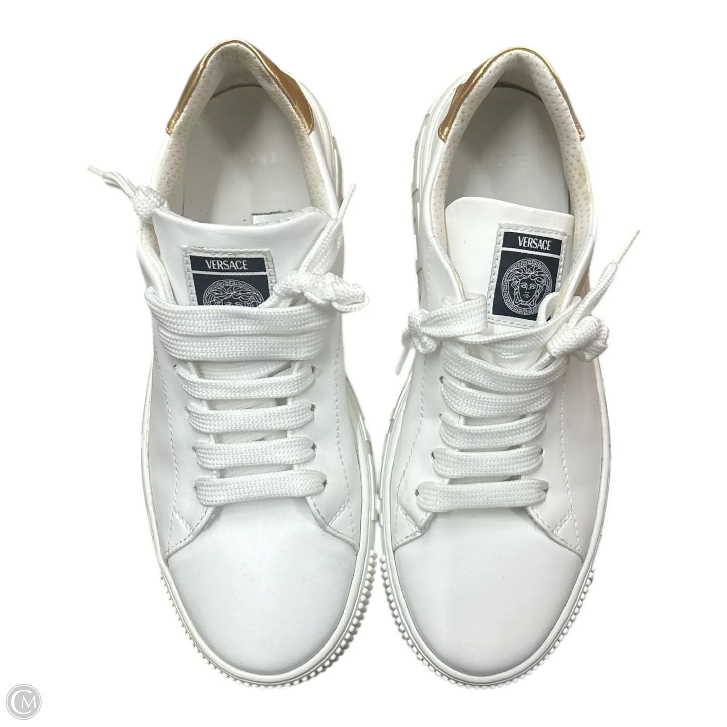 Shoes Luxury Designer By Versace In White