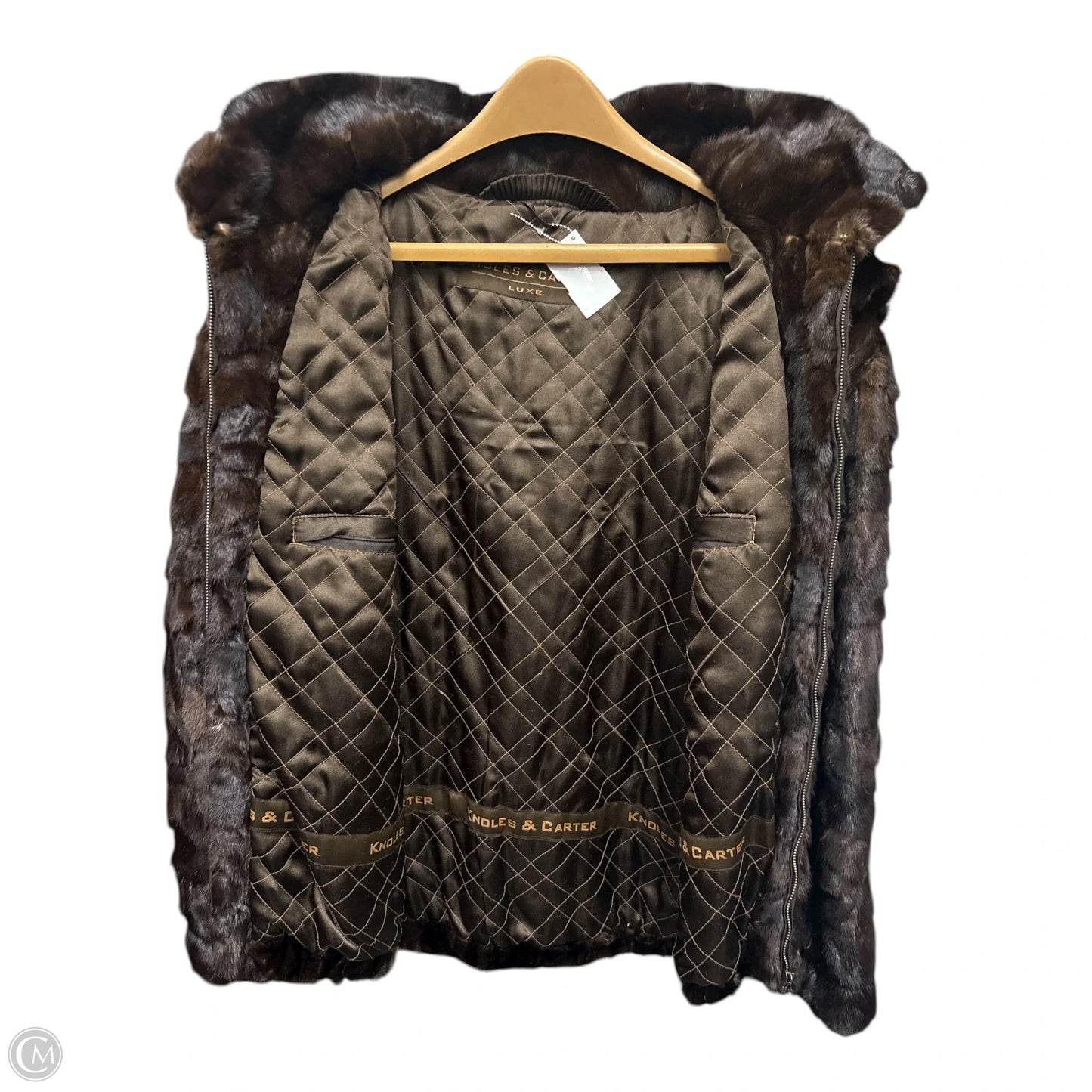 Coat Other By Clothes Mentor In Brown, Size: Xl