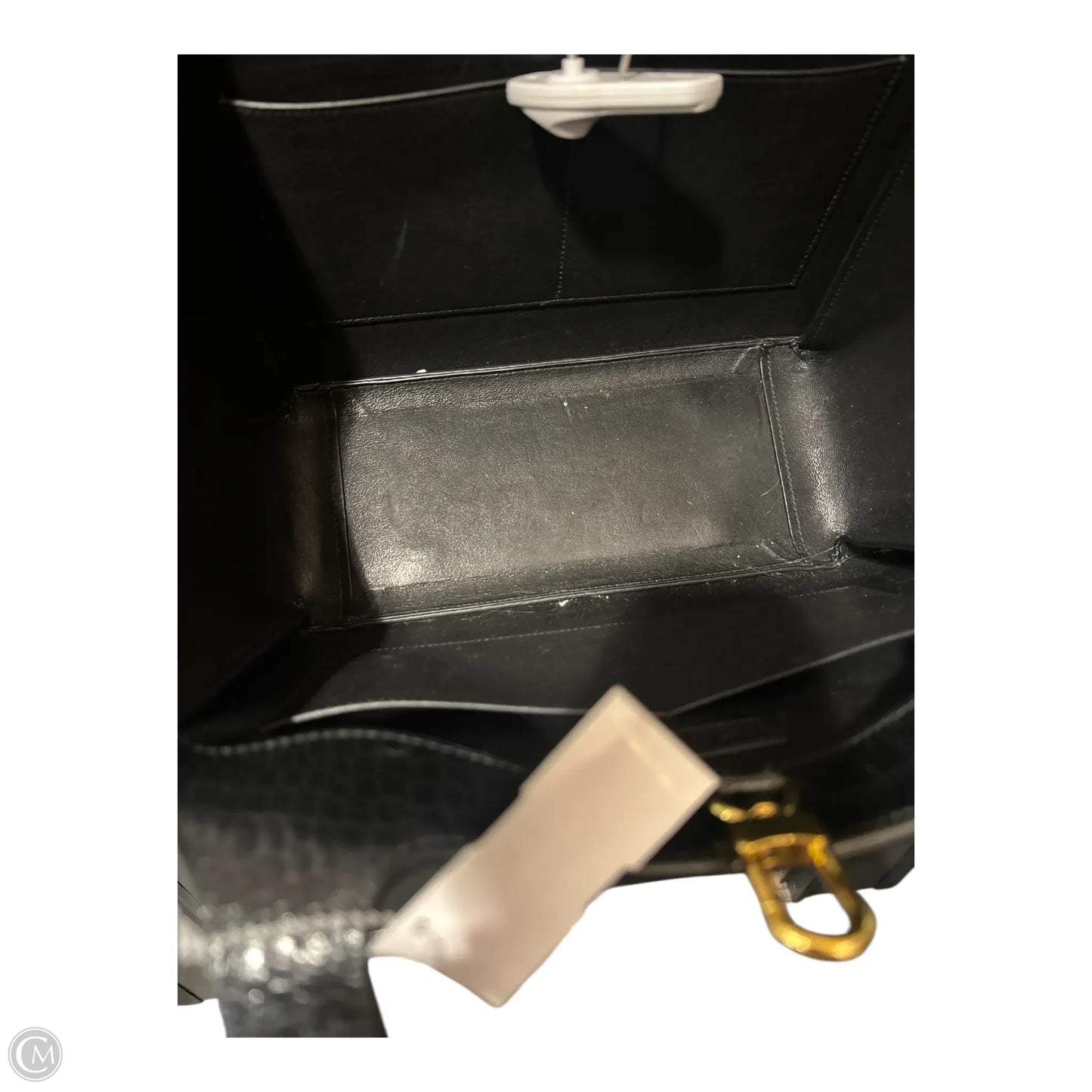 Handbag Leather By Clothes Mentor, Size: Large