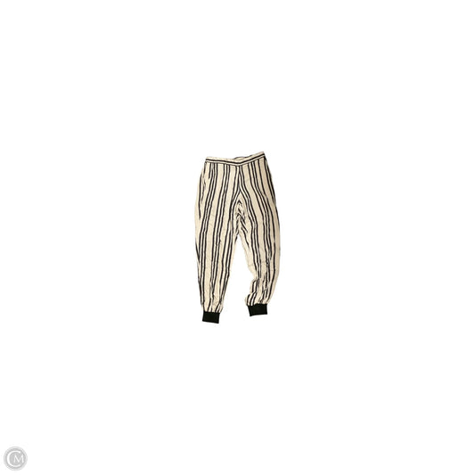 Pants Designer By Alice + Olivia In Black & Cream, Size: S