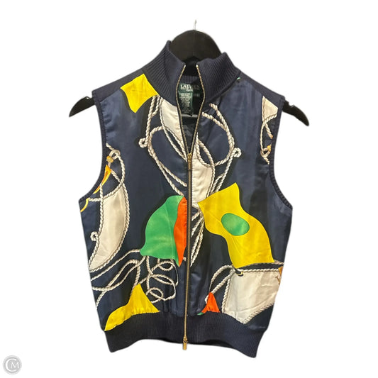 Vest Other By Lauren By Ralph Lauren In Navy, Size: Sp