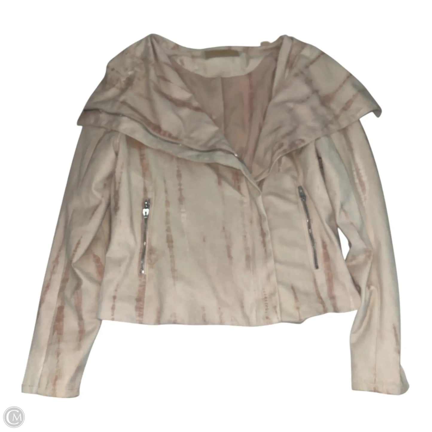 Jacket Moto By Blanknyc In Cream, Size: L