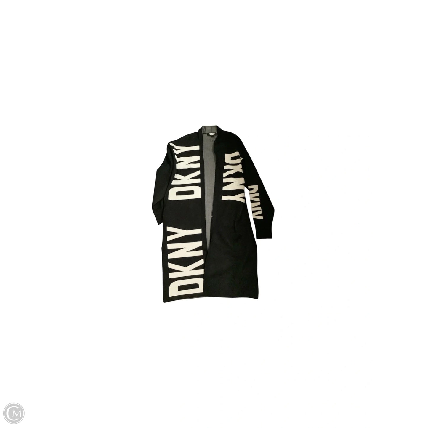 Sweater Cardigan By Dkny In Black, Size: Xs