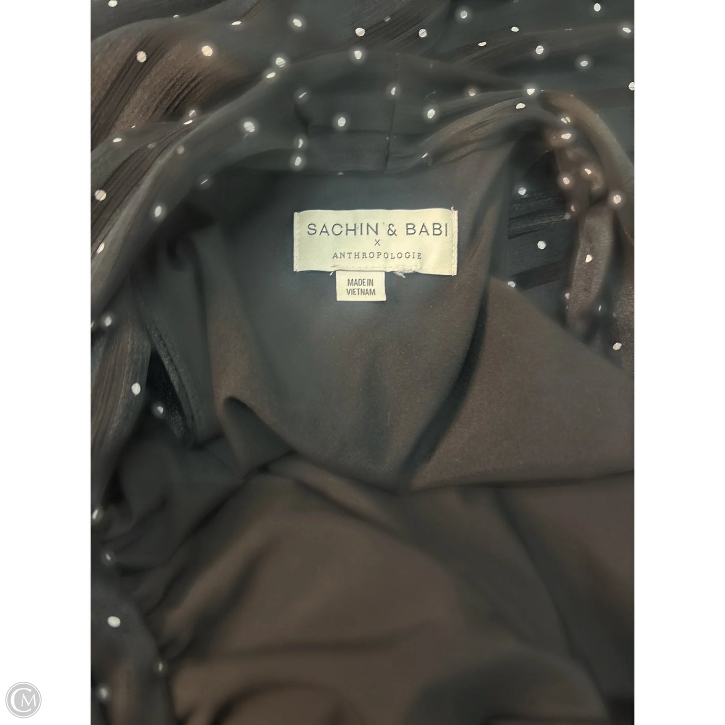 Dress Casual Maxi By Sachin & Babi In Polkadot Pattern, Size: M