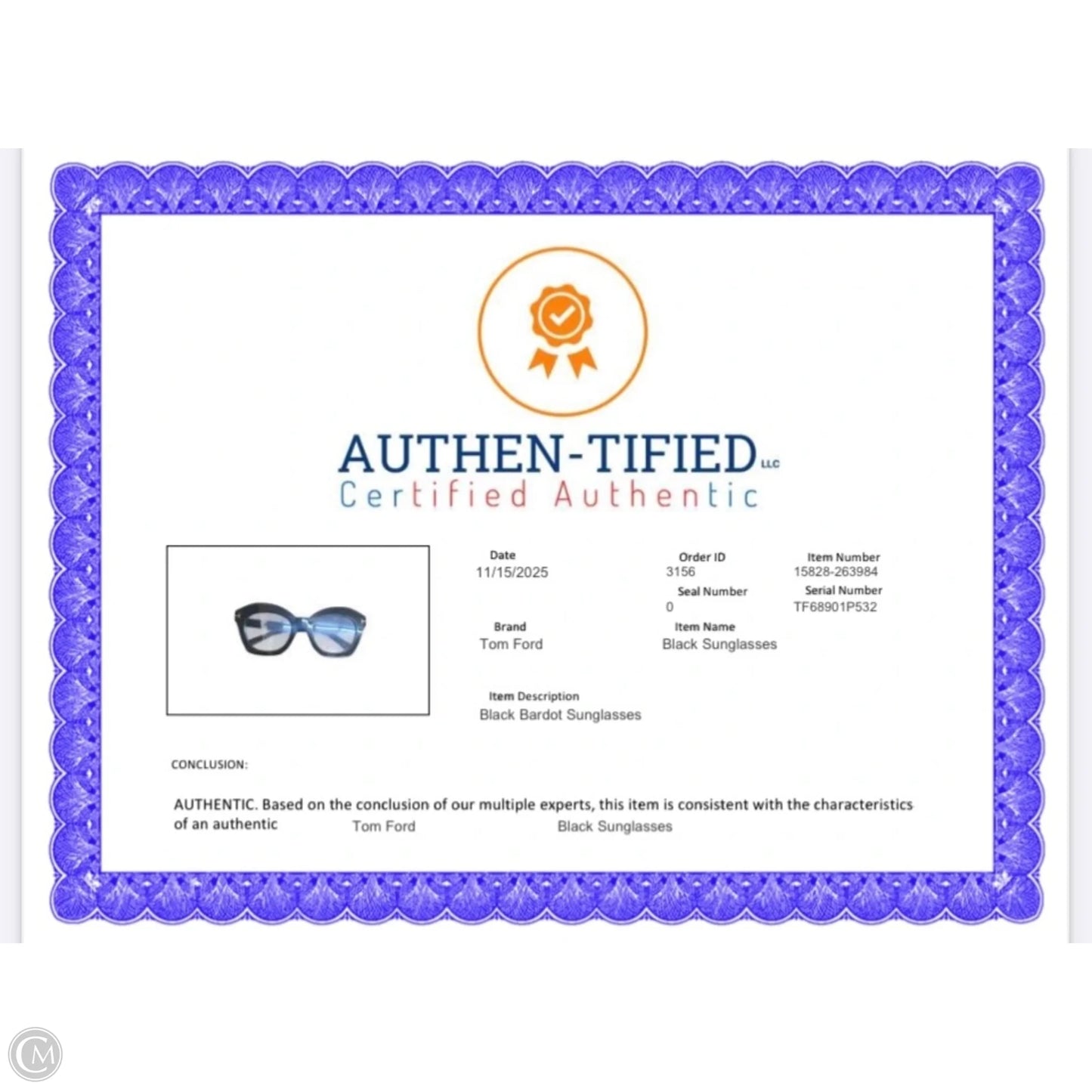 Sunglasses Luxury Designer By Tom Ford