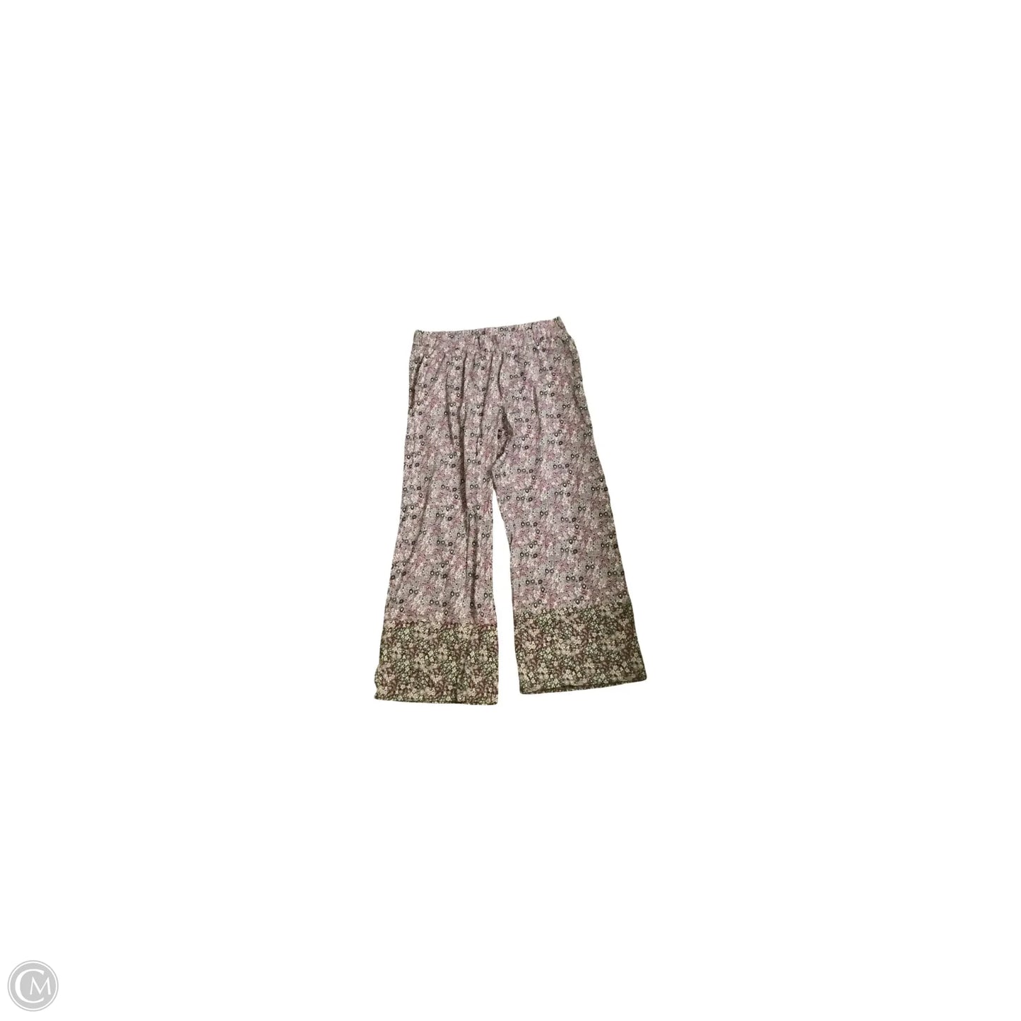 Pants Wide Leg By Pact In Purple, Size: Xl