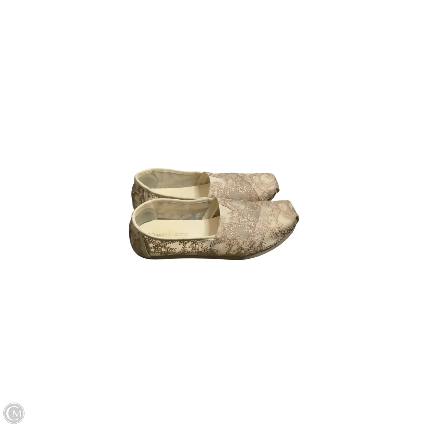 Shoes Flats By Toms In Cream, Size: 9.5