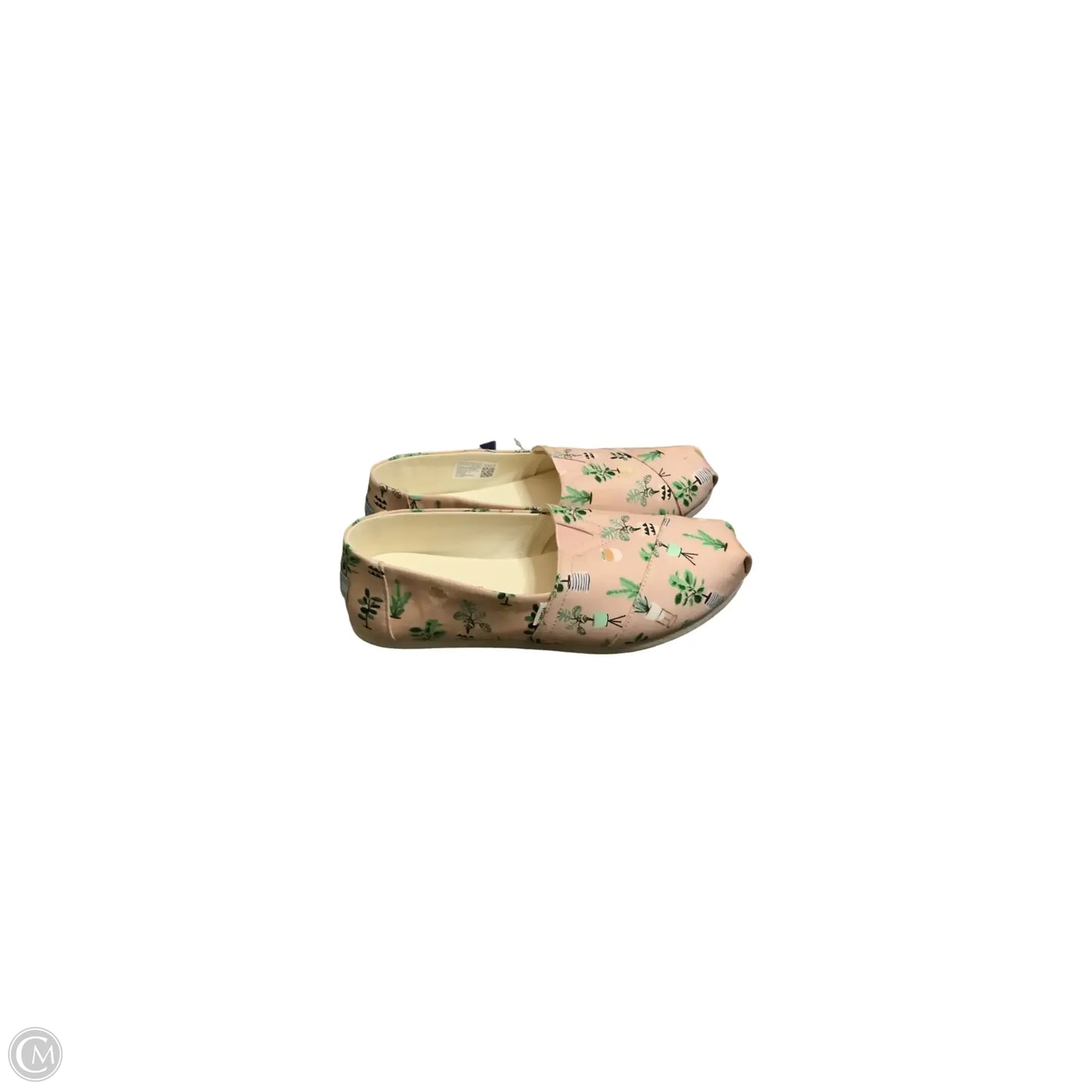 Shoes Flats By Toms In Peach, Size: 9