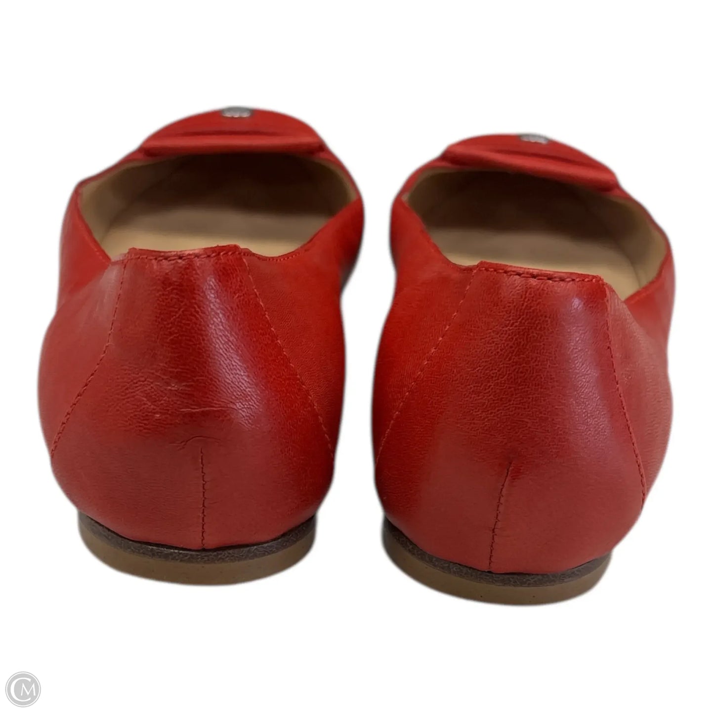 Shoes Designer By Longchamp In Red, Size: 9