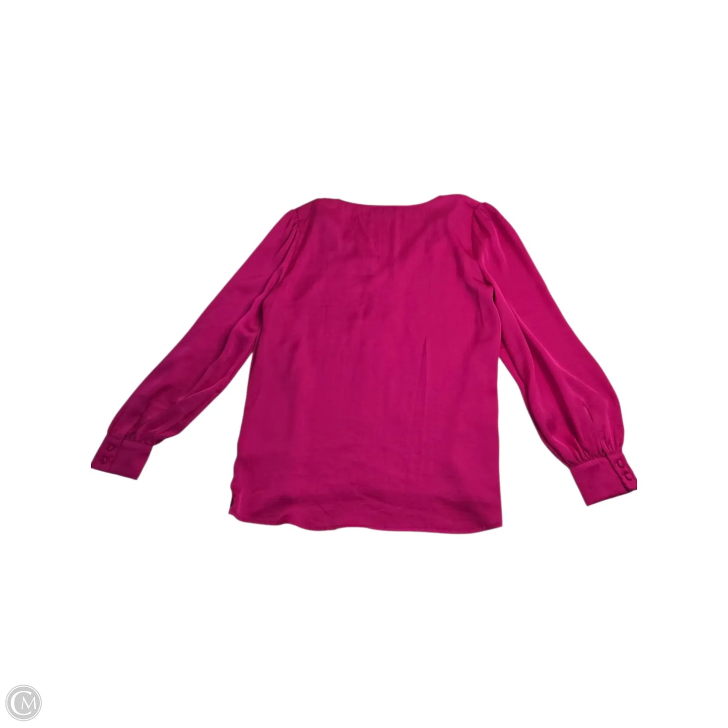 Top Long Sleeve Basic By Vince Camuto In Pink, Size: S