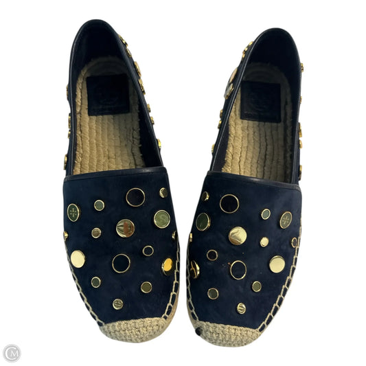 Shoes Designer By Tory Burch In Navy, Size: 7.5