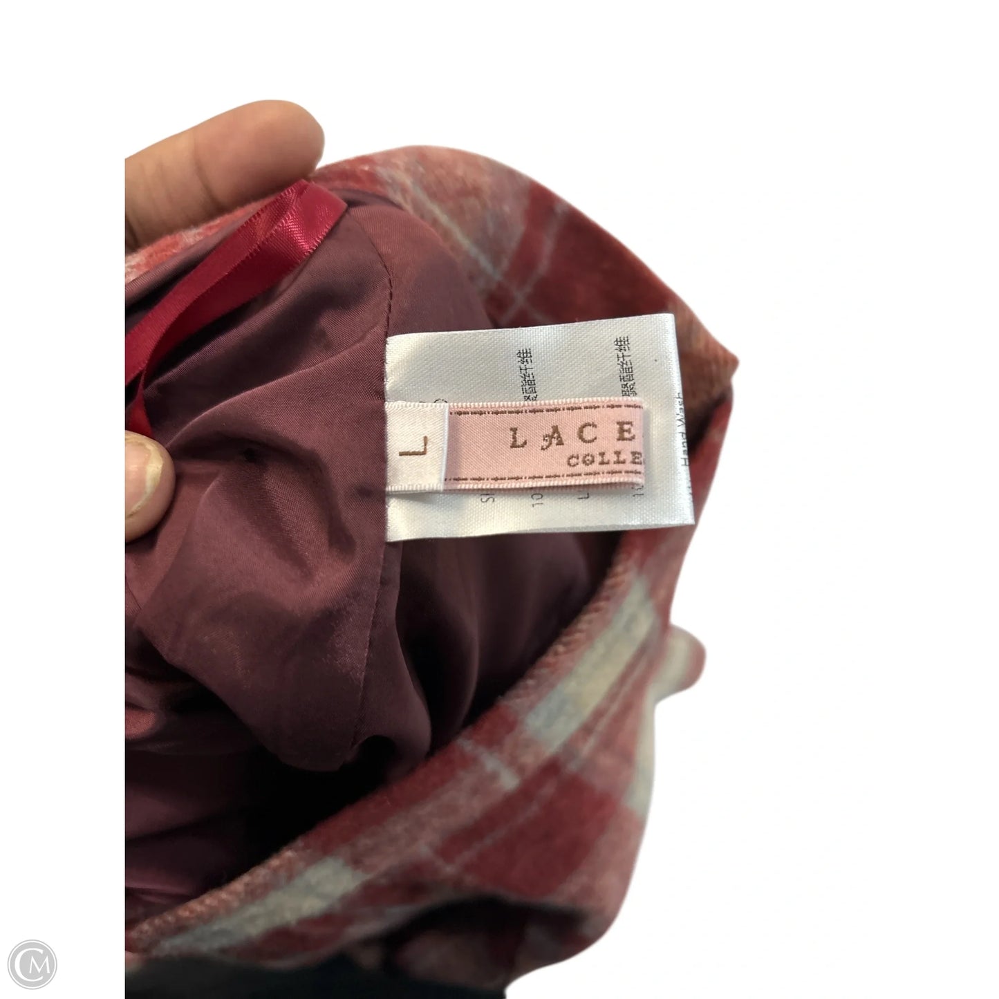 Skirt Mini & Short By Clothes Mentor In Plaid Pattern, Size: L