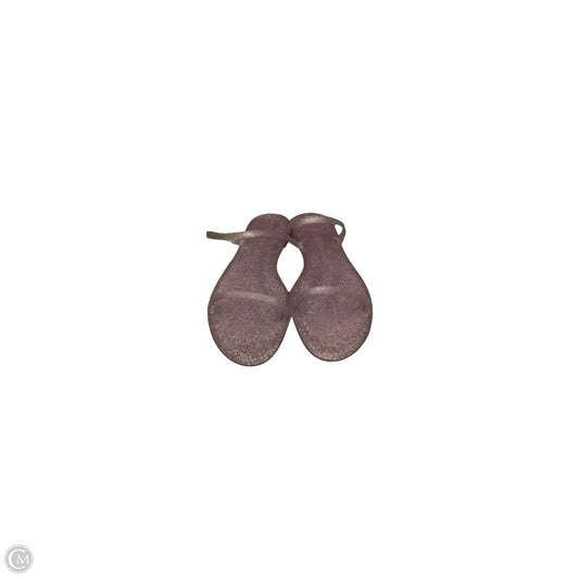 Sandals Designer By Stuart Weitzman In Purple, Size: 10