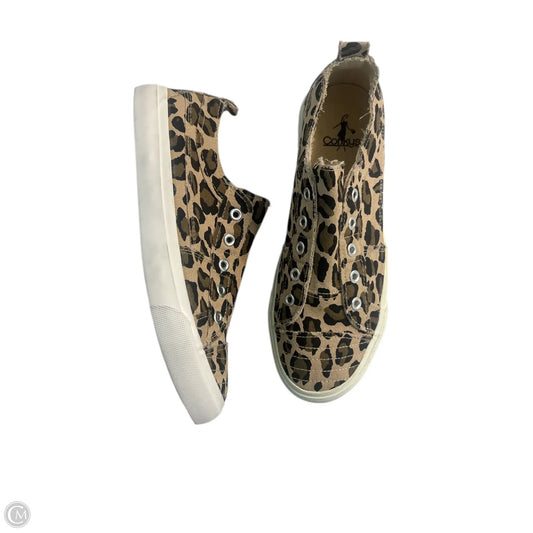 Shoes Sneakers By Corkys In Animal Print, Size: 9
