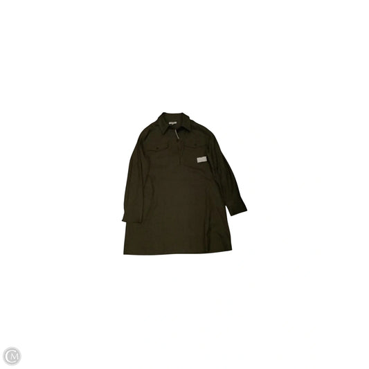 Dress Casual Midi By Madewell In Green, Size: Xl