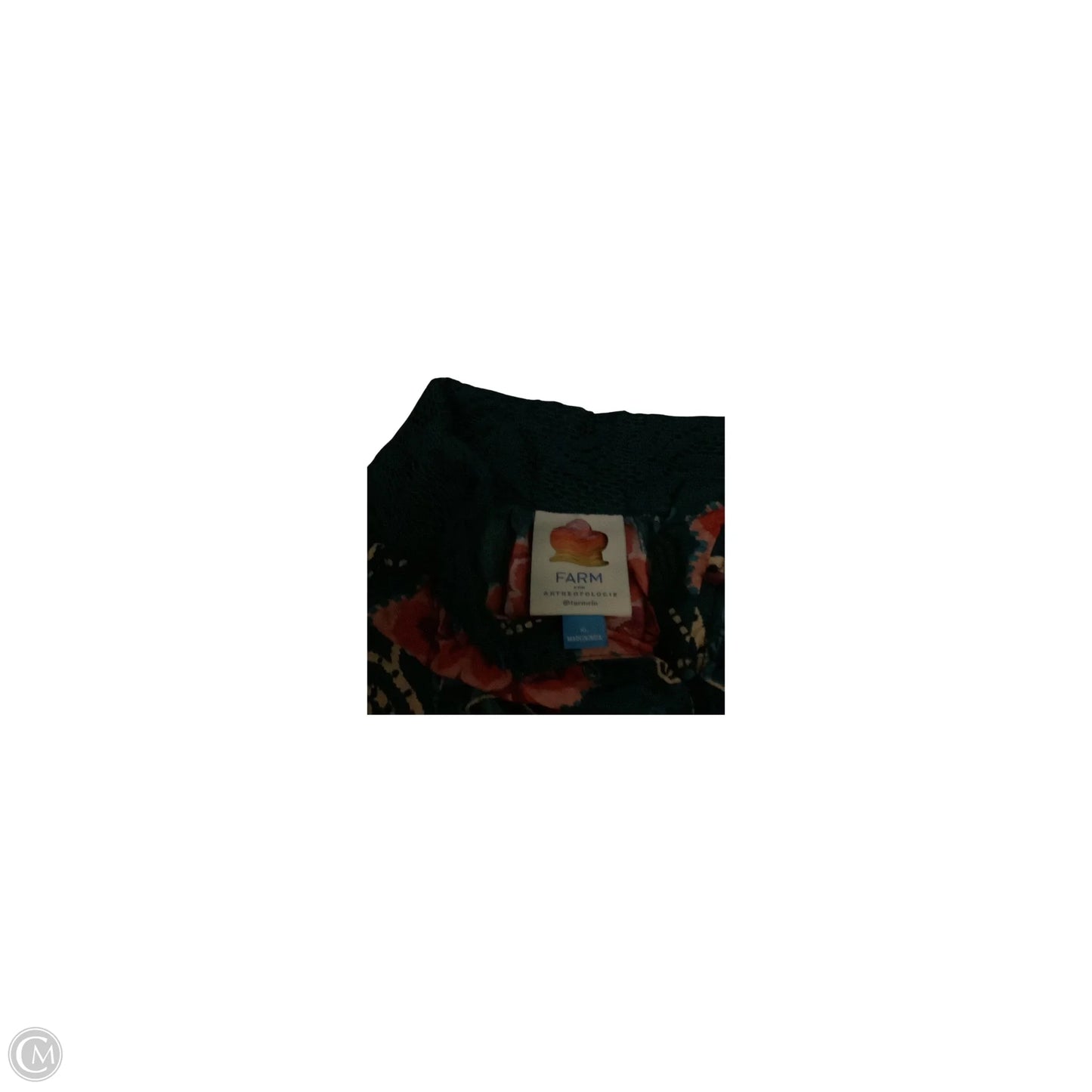 Top Long Sleeve Basic By Anthropologie In Floral Print, Size: Xl