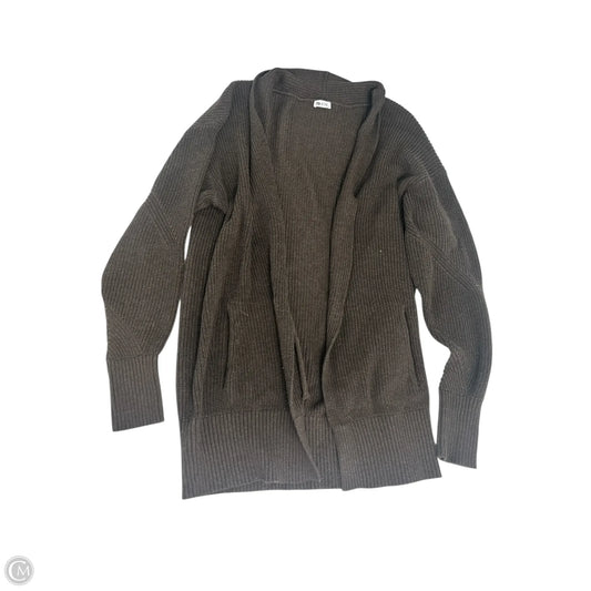 Sweater Cardigan By Zyia In Brown, Size: S
